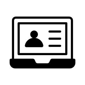 User, Portal, Account, Profile, Online icon