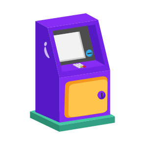 Atm, Machine, Banking, Withdrawal, Device icon