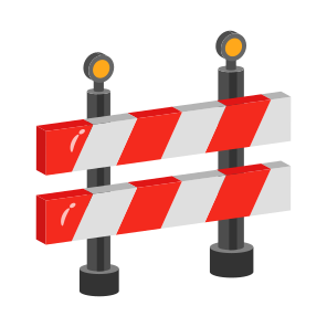 Barrier, Block, Safety, Divider, Obstacle icon