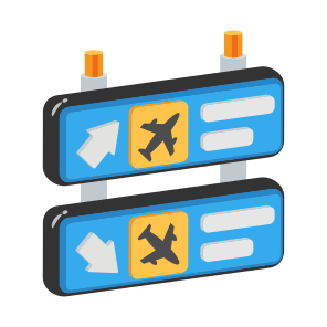 Departure, Board, Travel, Schedule, Flight icon