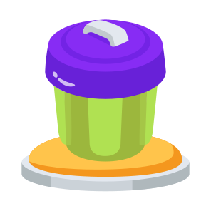 Dustbin, Bin, Trash, Waste, Garbage icon
