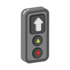 Elevator, Button, Panel, Lift, Controls icon