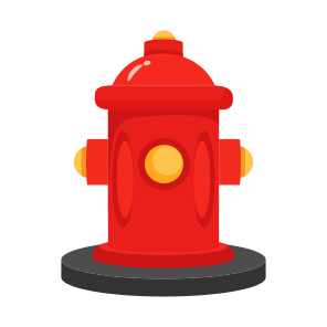 Fire, Hydrant, Water, Emergency, Safety icon