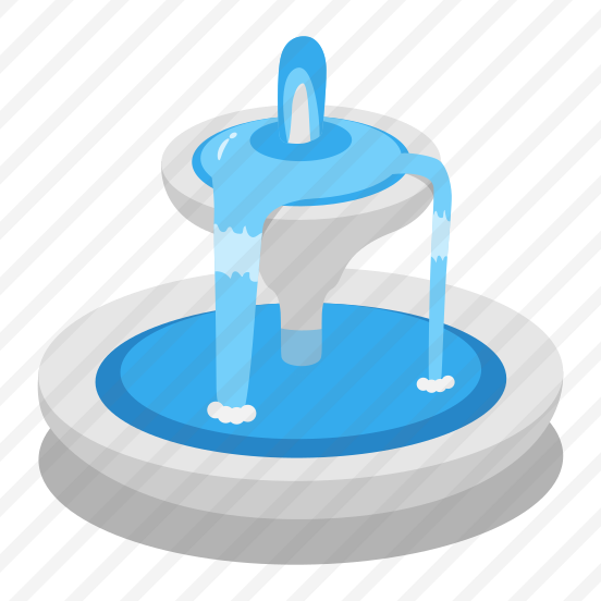 Fountain, Water, Decor, Flowing, Aqua preview