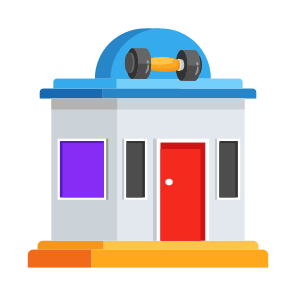 Gym, Workout, Exercise, Fitness, Training icon