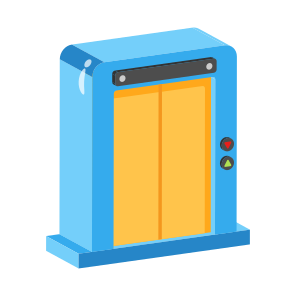 Lift, Elevator, Floor, Vertical, Mobility icon