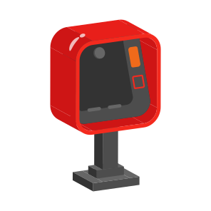 Newspaper, Machine, Kiosk, Booth, Vending icon