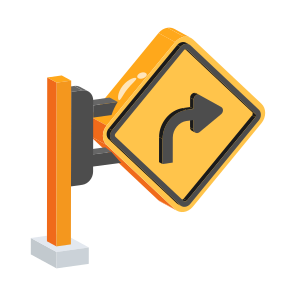 Roas, Sign, Signage, Direction, Board icon