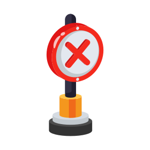 Signboard, Sign, Signage, Stop, Pole icon