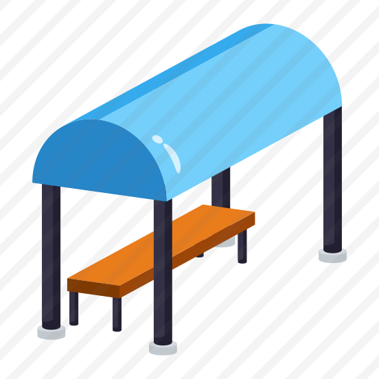 Stop, Waiting, Area, Bench, Sitting preview