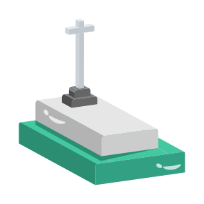 Tombstone, Rip, Death, Funeral, Burial icon