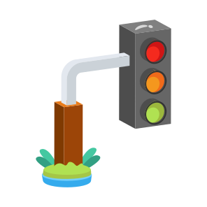 Traffic, Lights, Lamps, Illumination, Pole icon