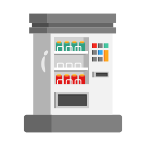 Vending, Machine, Booth, Kiosk, Dispenser icon