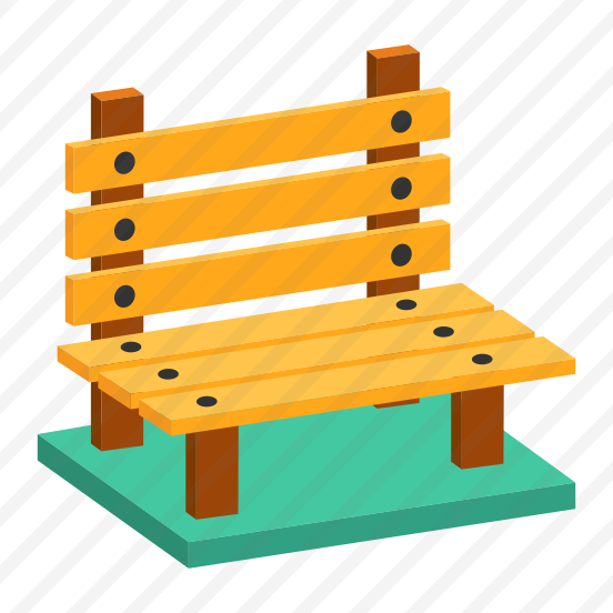 Wooden, Bench, Seat, Sitting, Furniture preview