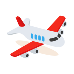 Airplane, Plane, Flight, Travel, Transport icon