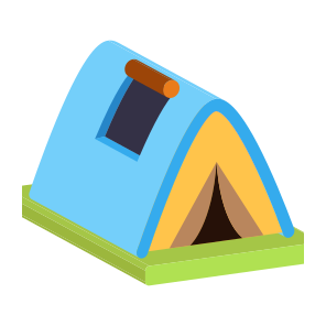 Camp, Campsite, Campground, Tent, Shelter icon