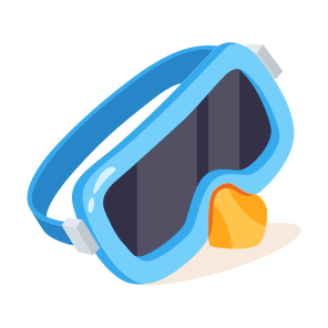 Glasses, Goggles, Scuba, Eyewear, Eyeglasses icon