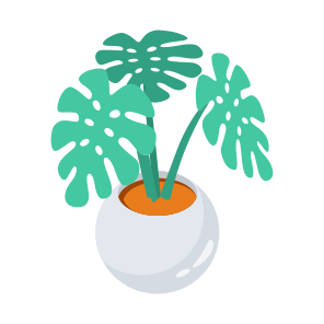 Pot, Houseplant, Indoor, Plant, Gardening icon