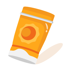 Sunscreen, Suncream, Lotion, Moisturizer, Sunblock icon
