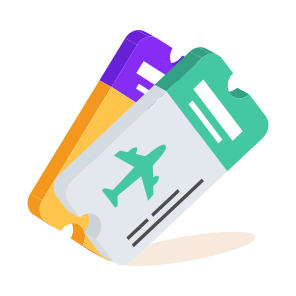 Tickets, Reservation, Travel, Booking, Trip icon
