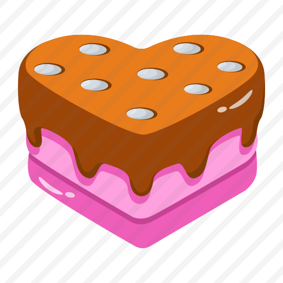 Cake, Dessert, Heart, Sweet, Sweetmeat preview