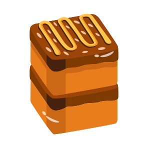 Cake, Pastry, Chocolate, Sweet, Sweetmeat icon