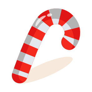 Candy, Cane, Peppermint, Stick, Sweet icon