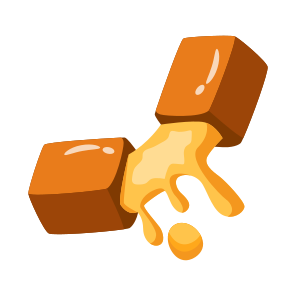 Chocolate, Bar, Caramel, Sweet, Sweetmeat icon