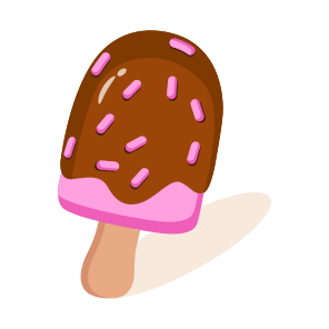 Chocolate, Popsicle, Cream, Sweet, Sweetmeat,,, icon