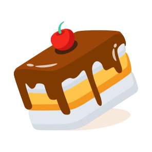 Pastry, Cake, Chocolate, Sweet, Sweetmeat, icon