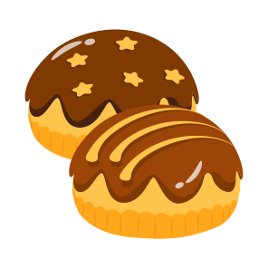 Profiteroles, Pastry, Chocolate, Sweet, Sweetmeat icon