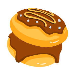 Round, Pastry, Cake, Sweet, Sweetmeat icon