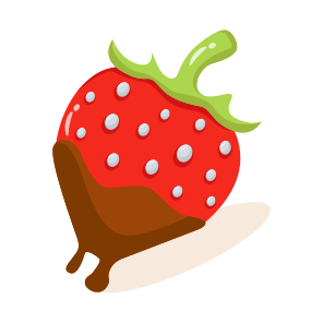 Strawberry, Fruit, Dripped, Sweet, Sweetmeat icon