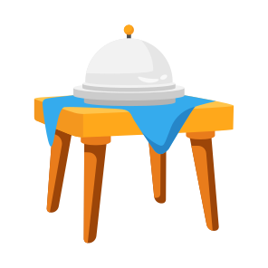 Bell, Butler, Table, Service, Ring, icon