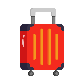Luggage, Bag, Case, Trunk, Travel icon