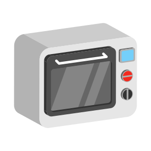 Microwave, Oven, Heater, Warmer, Device icon