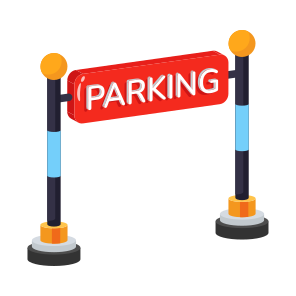 Parking, Area, Zone, Lot, Board icon