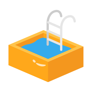 Pool, Swim, Water, Resort, Splash,, icon