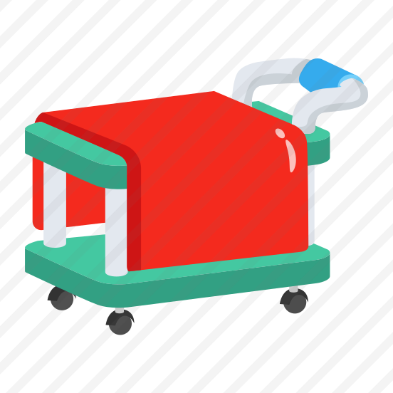 Trolley, Service, Cart, Wheel, Push preview
