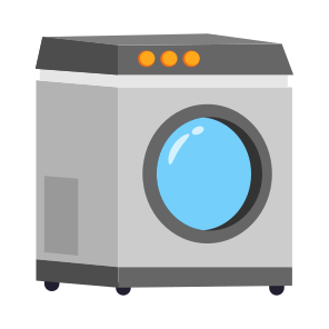 Washing, Machine, Laundry, Washer, Spin icon