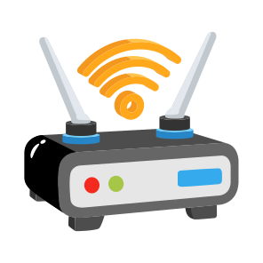 Wifi, Router, Signal, Network, Web icon
