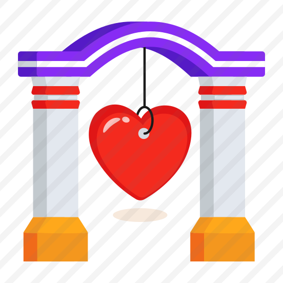 Archway, Gateway, Valentines Day, Entrance, Love preview