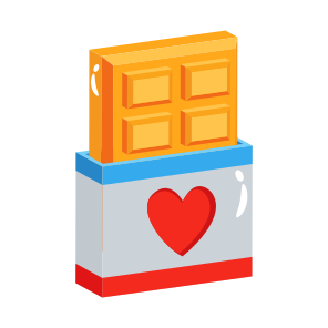 Chocolate, Sweet, Treat, Valentines Day, Gift icon