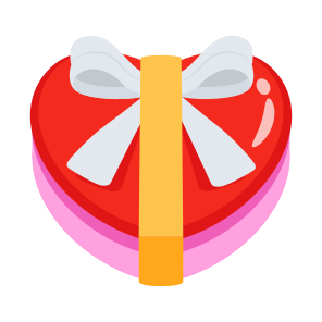 Gift Box, Romantic, Present, Surprise, Valentines Day icon