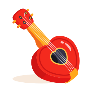 Guitar, Heart, Romance, Instrument, Musical icon