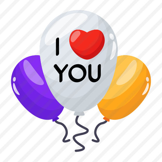 Heart, Balloons, Valentines Day, Surprise, Gift preview