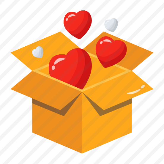 Heart Box, Love, Gift, Valentines Day, Surprise, preview