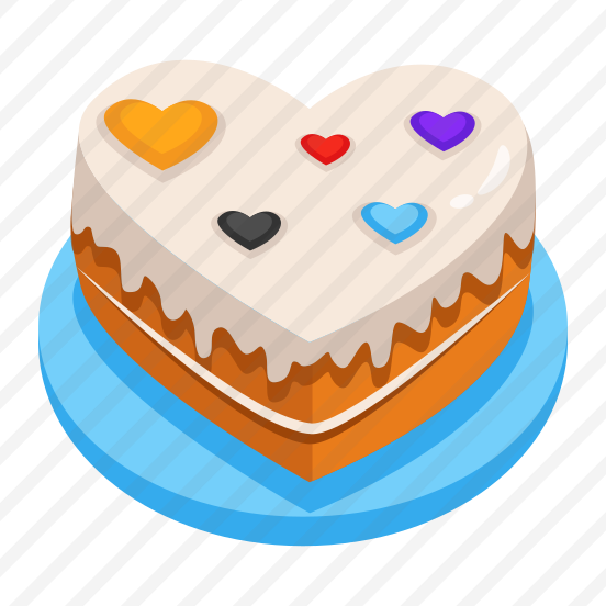 Heart Cake, Sweets, Food, Bakery, Valentines Day preview
