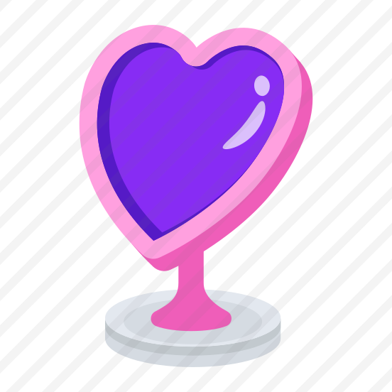 Heart Mirror, Vanity, Love, Romance, Affection preview