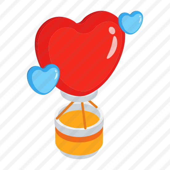 Hot Air Balloon, Valentines Day, Love, Romantic, Adventure preview